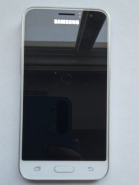 Samsung Galaxy Express 3 white smartphone with black display. Gently Used.
